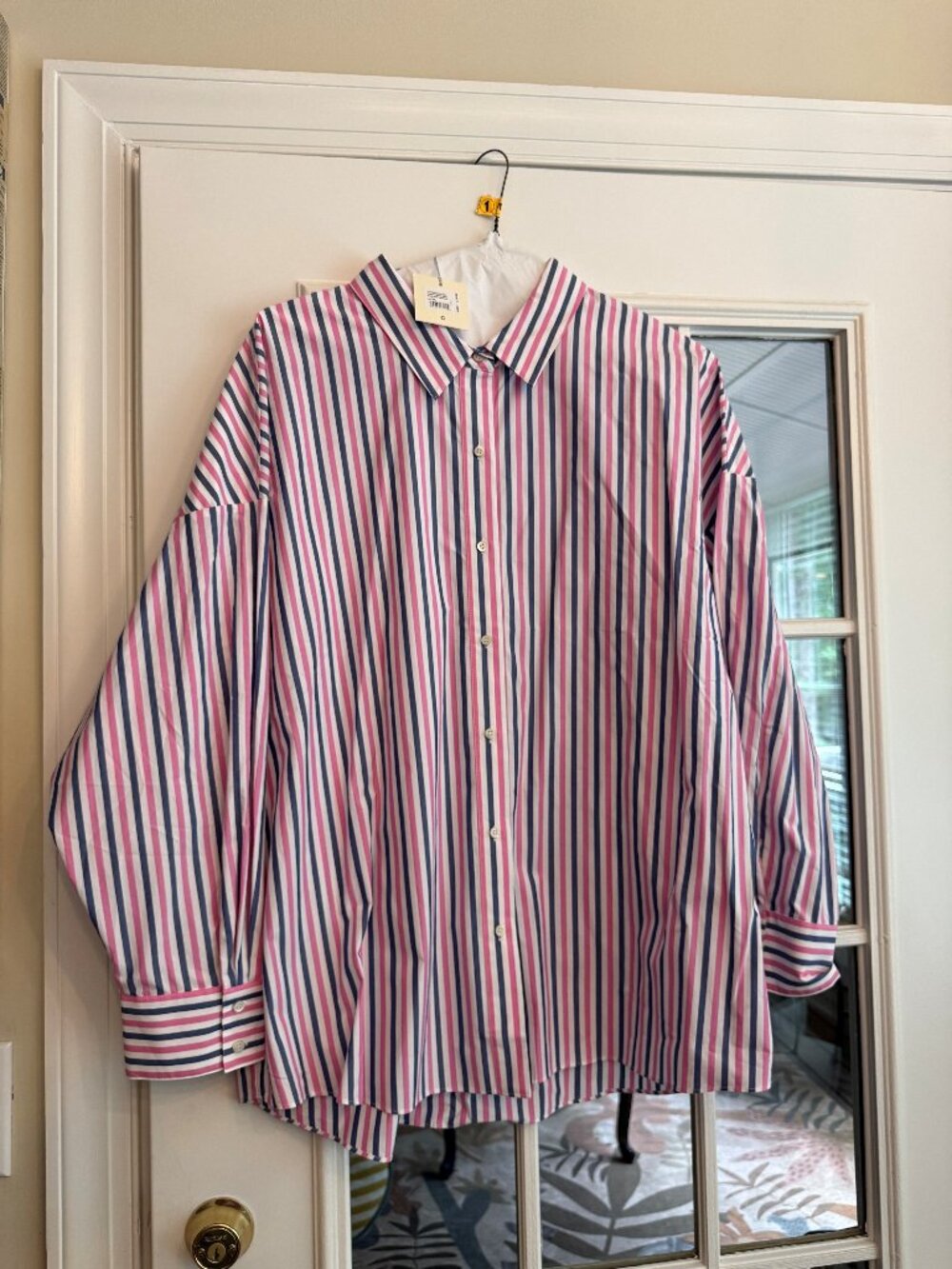 Favorite Daughter Ex-Boyfriend Long Sleeve Button Down Shirt NWT